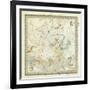 Celestial Anno 1830: No. 5. Circumjacent the North Pole, c.1844-null-Framed Art Print