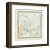 Celestial Anno 1830: No. 6. Circumjacent the South Pole, c.1844-null-Framed Art Print