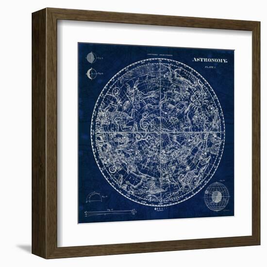 Celestial Blueprint-Sue Schlabach-Framed Art Print