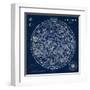 Celestial Blueprint-Sue Schlabach-Framed Art Print