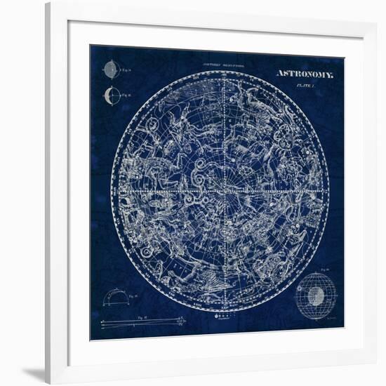 Celestial Blueprint-Sue Schlabach-Framed Premium Giclee Print