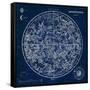 Celestial Blueprint-Sue Schlabach-Framed Stretched Canvas
