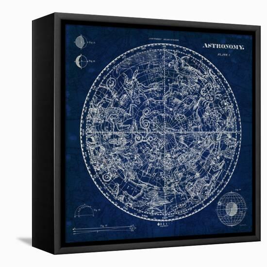 Celestial Blueprint-Sue Schlabach-Framed Stretched Canvas