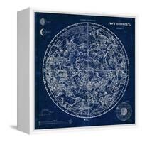 Celestial Blueprint-Sue Schlabach-Framed Stretched Canvas