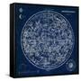 Celestial Blueprint-Sue Schlabach-Framed Stretched Canvas