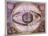 Celestial Chart, 1661-Andreas Cellarius-Mounted Giclee Print