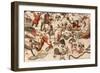 Celestial Chart, 1709-Johannes Van Keulen-Framed Giclee Print