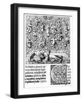 Celestial Concert, 15th Century-A Bisson-Framed Giclee Print