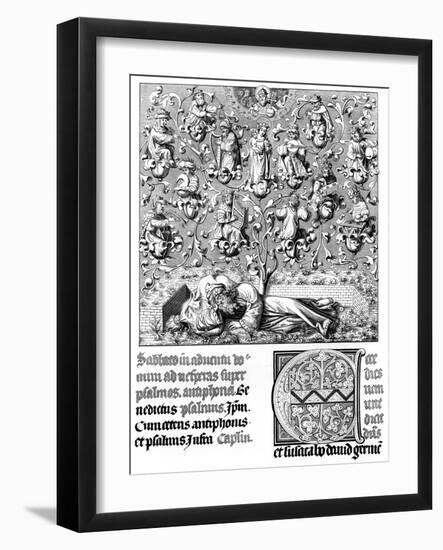 Celestial Concert, 15th Century-A Bisson-Framed Giclee Print