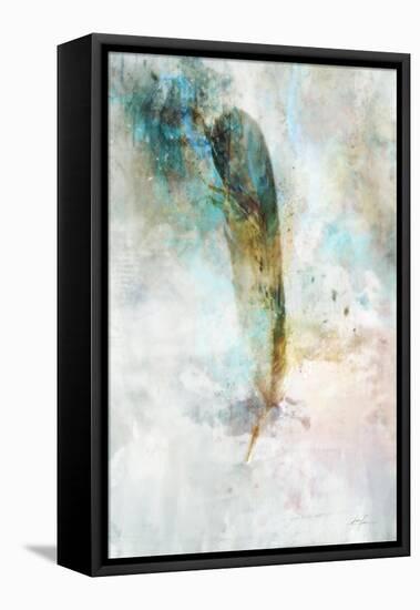 Celestial Feather 1-Ken Roko-Framed Stretched Canvas