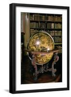 Celestial Globe with the Coat of Arms of Nicolas Fouquet-Vincenzo Coronelli-Framed Giclee Print