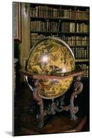 Celestial Globe with the Coat of Arms of Nicolas Fouquet-Vincenzo Coronelli-Mounted Giclee Print