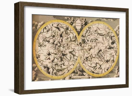 Celestial Globe-Science Source-Framed Giclee Print