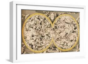 Celestial Globe-Science Source-Framed Giclee Print