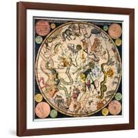 Celestial Hemisphere, 1790-James Barlow-Framed Giclee Print