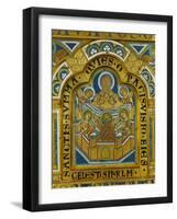 Celestial Jerusalem, Enamel, Verdun Altar, Begun 1181-Nicholas of Verdun-Framed Giclee Print