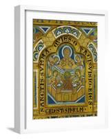 Celestial Jerusalem, Enamel, Verdun Altar, Begun 1181-Nicholas of Verdun-Framed Giclee Print