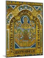 Celestial Jerusalem, Enamel, Verdun Altar, Begun 1181-Nicholas of Verdun-Mounted Giclee Print