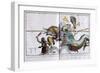 Celestial Map of the Constellations: Orion, Taurus, Aries and Pisces, 1666-1668-null-Framed Giclee Print