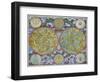 Celestial Map of the Planets-Georg Christoph Eimmart II-Framed Giclee Print