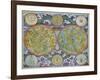 Celestial Map of the Planets-Georg Christoph Eimmart II-Framed Giclee Print