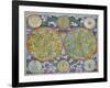 Celestial Map of the Planets-Georg Christoph Eimmart II-Framed Giclee Print