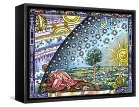 Celestial Mechanics, Medieval Artwork-Detlev Van Ravenswaay-Framed Stretched Canvas