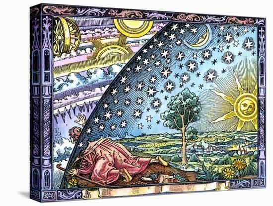 Celestial Mechanics, Medieval Artwork-Detlev Van Ravenswaay-Stretched Canvas