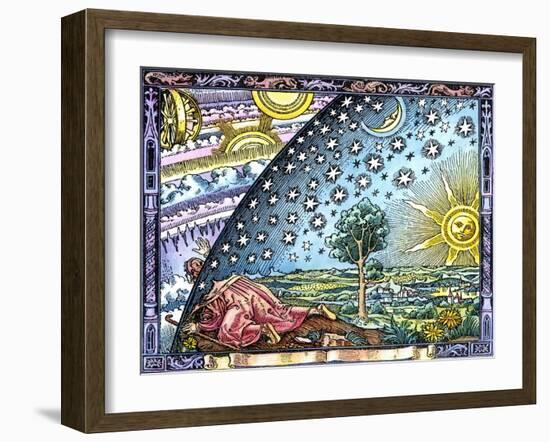 Celestial Mechanics, Medieval Artwork-Detlev Van Ravenswaay-Framed Premium Photographic Print