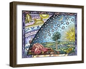 Celestial Mechanics, Medieval Artwork-Detlev Van Ravenswaay-Framed Premium Photographic Print