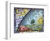 Celestial Mechanics, Medieval Artwork-Detlev Van Ravenswaay-Framed Premium Photographic Print