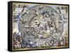 Celestial Planisphere, 1660-Andreas Cellarius-Framed Stretched Canvas