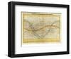 Celestial Planisphere, or Map of the Heavens, c.1835-Elijah H^ Burritt-Framed Art Print