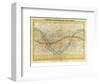 Celestial Planisphere, or Map of the Heavens, c.1835-Elijah H^ Burritt-Framed Art Print