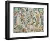 Celestial Planisphere Showing the Signs of the Zodiac-Andreas Cellarius-Framed Giclee Print