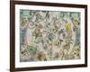 Celestial Planisphere Showing the Signs of the Zodiac-Andreas Cellarius-Framed Giclee Print