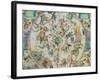 Celestial Planisphere Showing the Signs of the Zodiac-Andreas Cellarius-Framed Giclee Print