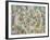 Celestial Planisphere Showing the Signs of the Zodiac-Andreas Cellarius-Framed Giclee Print