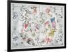 Celestial Planisphere Showing Zodiac Signs, from 'The Celestial Atlas, or The Harmony of Universe'-Andreas Cellarius-Framed Giclee Print