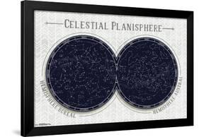 Celestial Planisphere-null-Framed Standard Poster