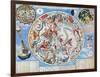 Celestial Planisphere-Carel Allard-Framed Giclee Print