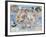 Celestial Planisphere-Carel Allard-Framed Giclee Print