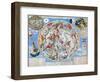 Celestial Planisphere-Carel Allard-Framed Giclee Print