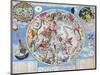 Celestial Planisphere-Carel Allard-Mounted Giclee Print