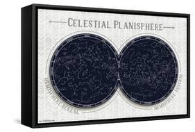 Celestial Planisphere-Trends International-Framed Stretched Canvas