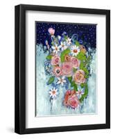 Celestial Sky Garden-null-Framed Art Print