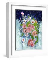 Celestial Sky Garden-null-Framed Art Print