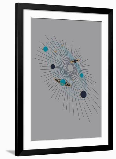 Celestial Spin-null-Framed Giclee Print