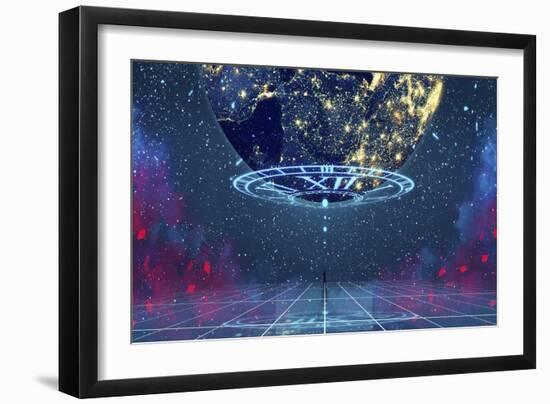 Celestial-Seerlight-Framed Giclee Print