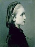 Head of a Girl, 1867-Celestin Blanc-Laminated Giclee Print